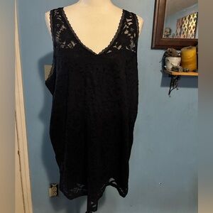 Torrid, Beautiful, Black Lace, Tank Top